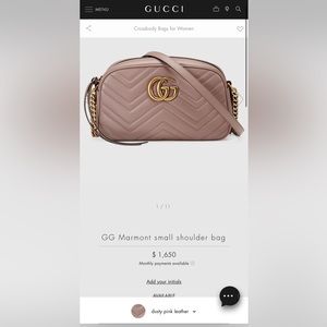 Gucci Marmont Crossbody Bag